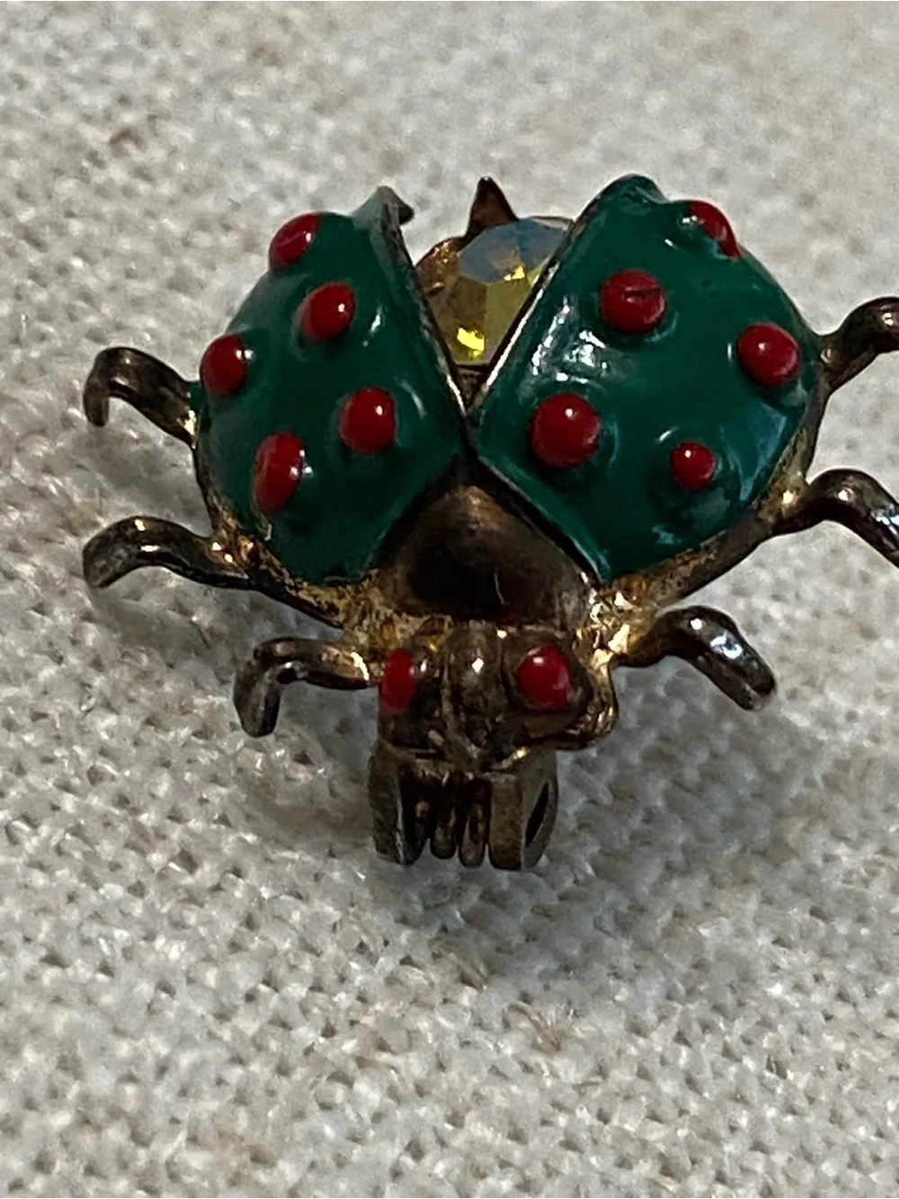 Vintage Brooch Bundle Coro Boucher Lady Bug Leaf